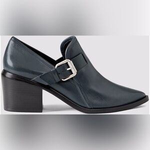 All Saints 100% leather Jessie Block Heel
